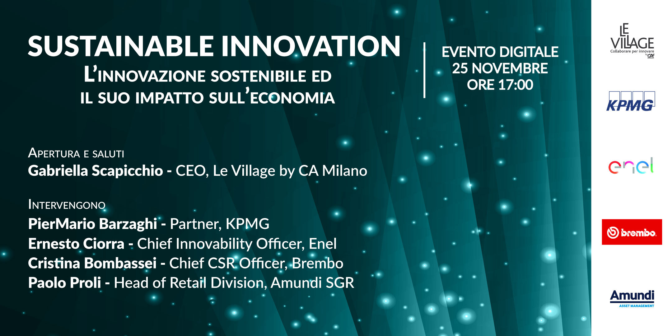 Logo Sustainable Innovation Le Village