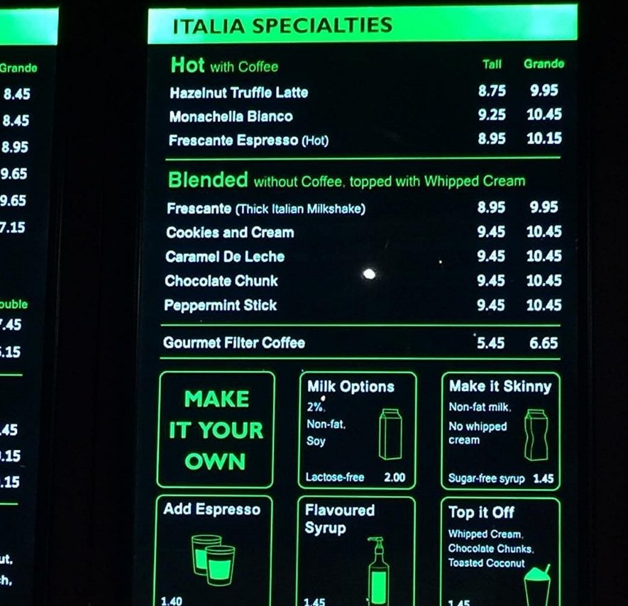 Made in italy food